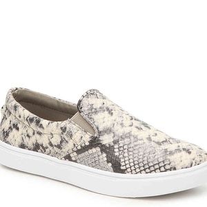 Steve Madden Snake Skin Slip on Shoes